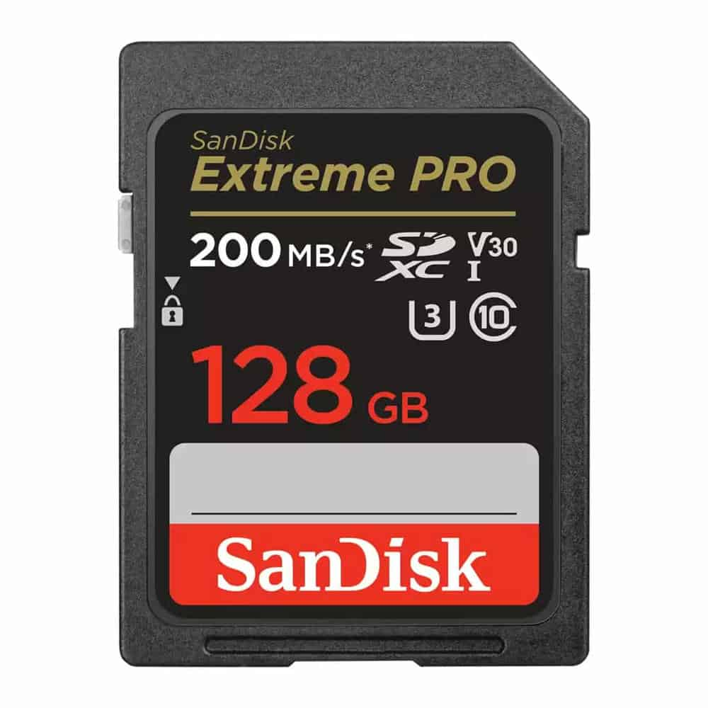 (image for) SanDisk Extreme Pro 128GB UHS-I SDXC Memory Card